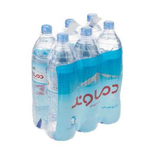 آب معدنی دماوند حجم 1.5 لیتر باکس 6 عددی