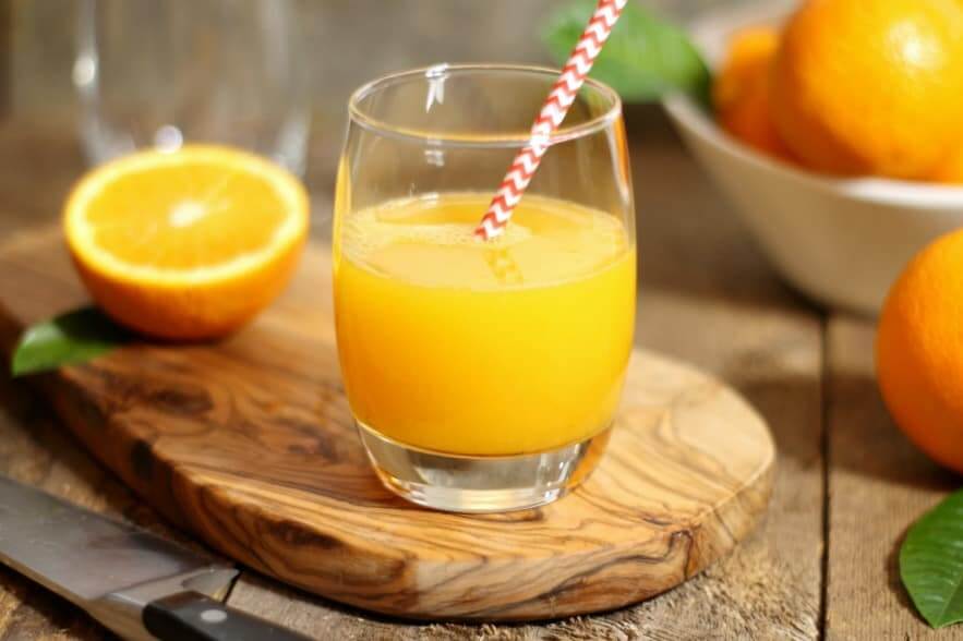 آب پرتقال 200 میلی‌لیتری تکدانه در کارتن 32 عددی