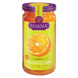 مربا 570 گرمی پرتقال شانا در کارتن 3 عددی