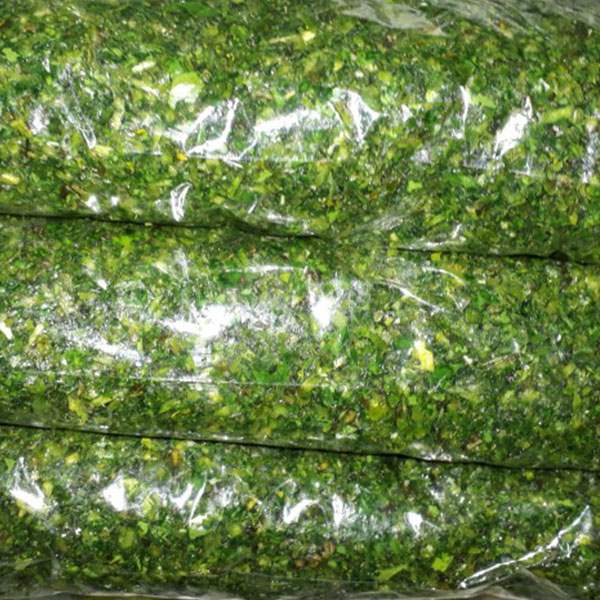 عکس شاخص،سبزی کوکو خرد شده آماده مصرف در بسته 10 کیلوگرمی