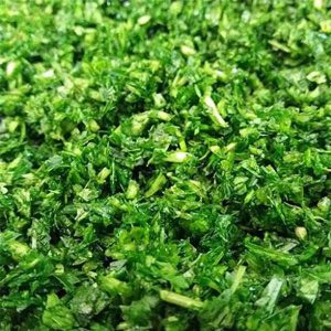 سبزی کوکو خرد شده آماده مصرف در بسته 5 کیلوگرمی