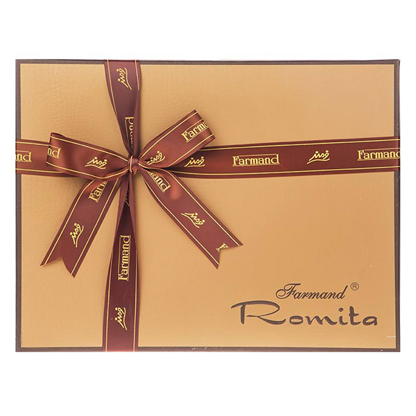 عکس شاخص شکلات کادوئی رومیتا رویال 200 گرمی در کارتن 6 عددی