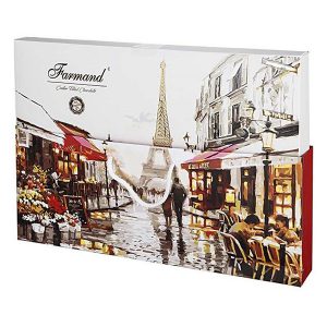 شکلات کادوئی لوکس 254 گرمی طرح پاریس در کارتن 5 عددی