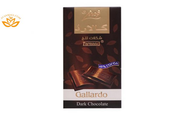 شکلات تلخ 60 درصد تابلت گالارد 100 گرمی فرمند در 12 جعبه 6 عددی