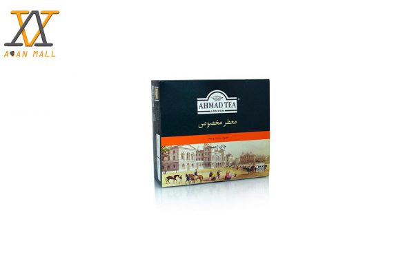 چای کیسه ای عطری 100 تایی احمد در کارتن 12 عددی