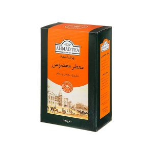 عکس شاخص چای عطری 100 گرمی احمد در کارتن 36 عددی