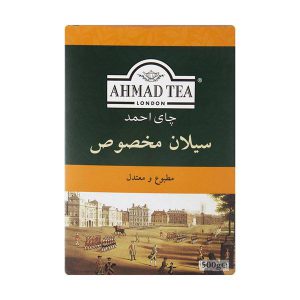 عکس شاخص چای ساده 500 گرمی احمد بسته 12 عددی