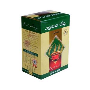عکس شاخص چای عطری 100 گرمی محمود در کارتن 50 عددی