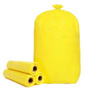 کیسه زباله زرد 120*100 در بسته 25 کیلوگرمی
