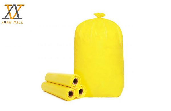 کیسه زباله زرد 120*100 در بسته 25 کیلوگرمی