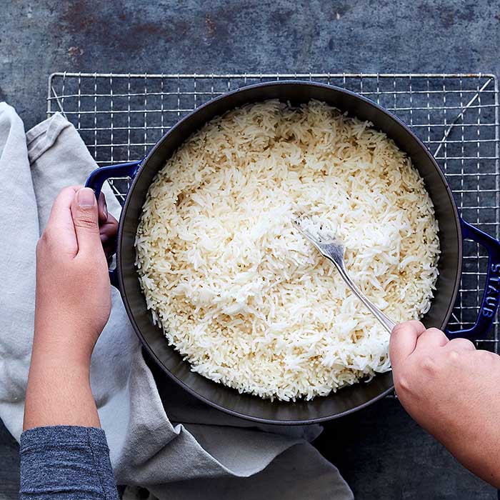 خمیر شدن برنج